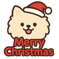 Cute Pomeranian Sticker for Everyday Use