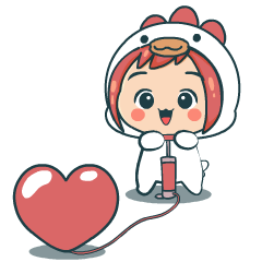 Kazumi Chicken : Animated Stickers