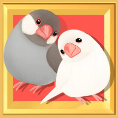 【文鳥】動く！飛び出す豪華な祝福セット