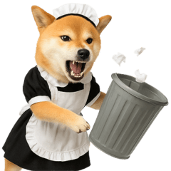 The Shiba Inu who became a maid
