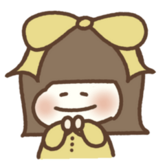 Yellow Oshimochi Girl (no text)