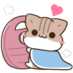 毎日五月病なねこたち 冬スタンプ3