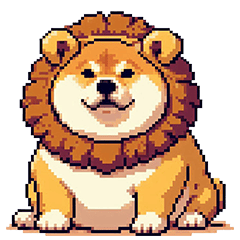 動物園の太っちょ柴犬 いろんな着ぐるみ