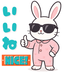 Cute Rabbit LINE Stickers 2025