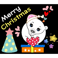 Shirley Xmas stickers-full collection