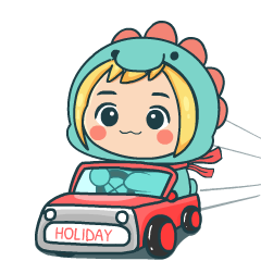 Carmen Dino : Animated Stickers