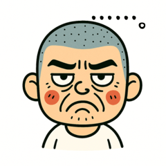 顔だけで語るやつ2。