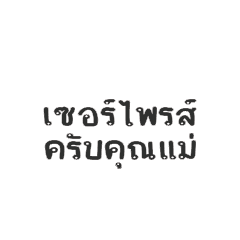 เซอร์ไพรส์ครับคุณแม่..