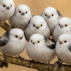 ♡癒されるシマエナガ♡