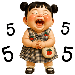 Namo little cute girl