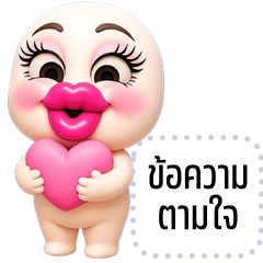 เปลี่ยนข้อความตามใจ: หัวกลมฟิลเลอร์