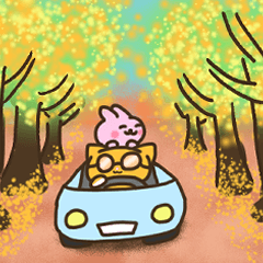 Feeling autumn Sticker Minimaryu