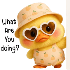Little Ducky with cute outfit (EN)