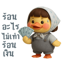 เป็ดแก้มอ้วน คำแชทสีสุภาพ ใช้ได้ทุกวัน