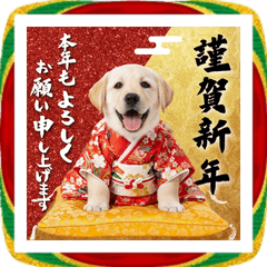 【BIG】2026年ラブラドール♡謹賀新年