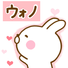 Rabbit Usahina love Wonho 2