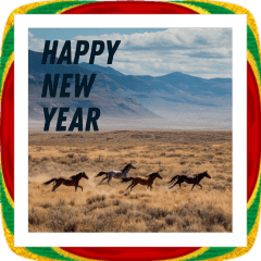 Ride into 2026 - Wild Horse New Year