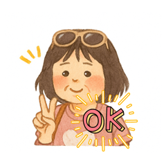 小小人物療癒貼圖