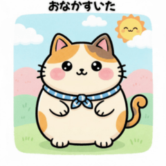 Chubby Cat's Sweet Messages