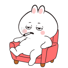 Adorable Rabbit 8 : Effect stickers – LINE stickers | LINE STORE