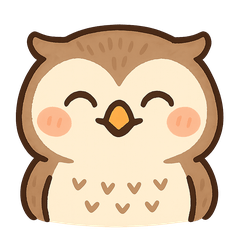 Cute Owl Daily Life Stickers