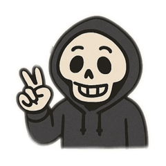 Hoodie Skeleton