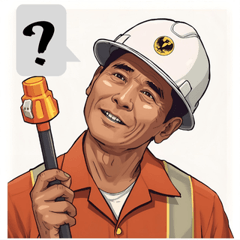 Worksite Worker Stickers