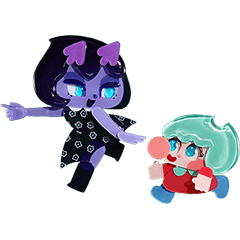 『キャンディーカリエス』 スタンプ