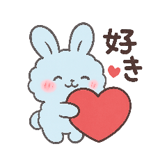 Happy BLUE Rabbitttt