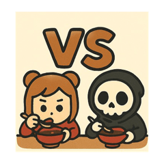 おしるこからのお雑煮早食い勝負