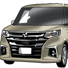 車(ミニバン91)クルマバイクシリーズ