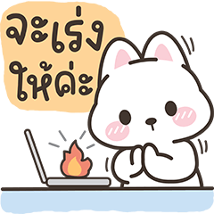 เหมียวนมสด : วันทำงาน