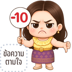 เปลี่ยนข้อความตามใจ: กระถิน คิ้วเกิร์ล