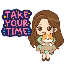 Positive Energy cute woman with cat