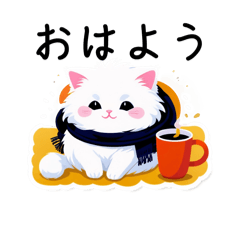 冬のこたつねこ