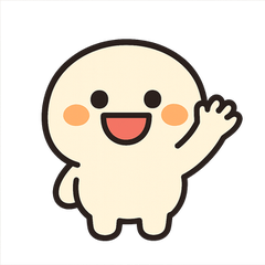 Kawaii Round Shape Sticker