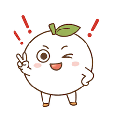 Orange Buddy's Amusing Expressions