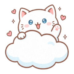 Cat on the Clouds