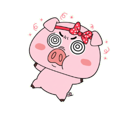 ぽっちゃり子ぶたのマルチ感情スタンプ