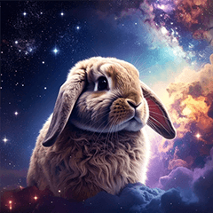 The Cute Bunny's Space Mission!
