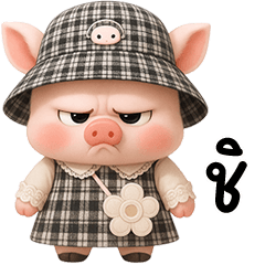 เจ้าหมูน้อยชุดหวานแหวว 27