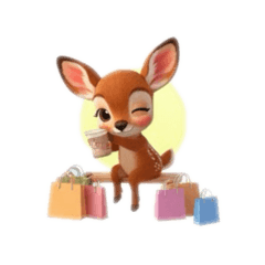 กวางเรนเดียสุดคิวต์-1