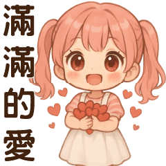 萌女孩❤️日常實用貼圖