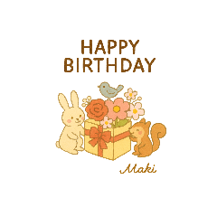 Happy Birthday from Maki