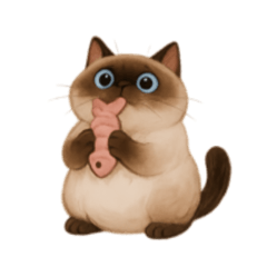 แมวเป้าสุดขี้เกียจ