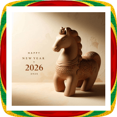 Happy New Year, 2026, Horse 141