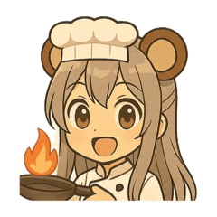 熊耳ロン毛ガールのウイークデー