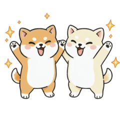 Fluffy Shibas