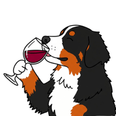 Bernese Mountain Dog Stickers2