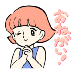 Enchant Cut Girls2 Line Stickers Line Store